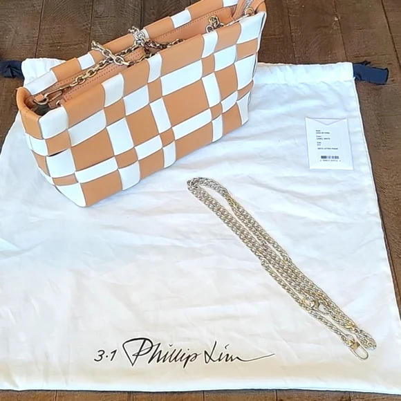 3.1 Phillip Lim Odita Lattice Woven Leather Bag